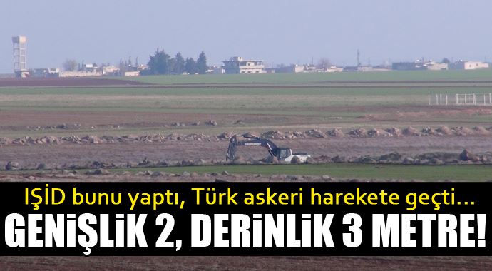 IŞİD bunu yaptı, Türk askeri harekete geçti!