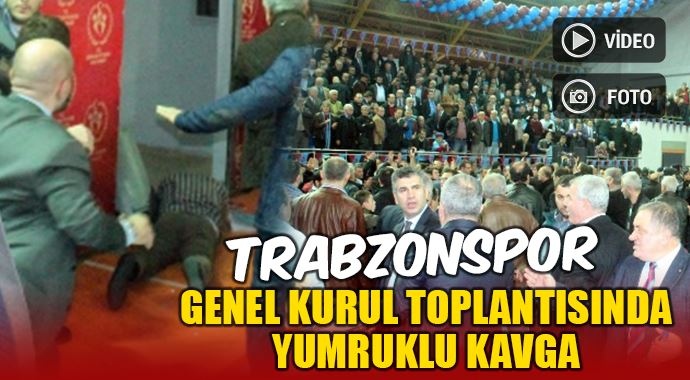 Trabzonspor Genel Kurulu kavgayla açıldı