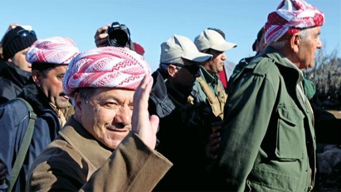 Barzani&#039;den zafer konuşması