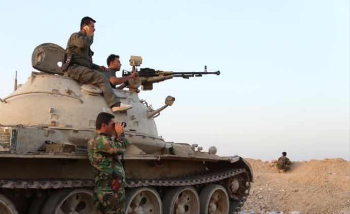 14 IŞİD militanını esir aldılar