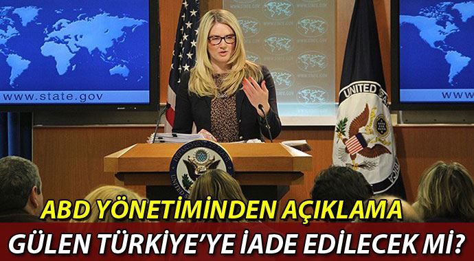 ABD yönetiminden Gülen&#039;in iadesi konusunda yorum yok