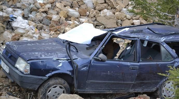Kahramanmaraş&#039;ta feci kaza, 2 ölü 2 de yaralı var