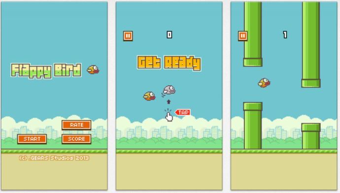Flappy Bird oynamaya çalışanların başı dertte olabilir