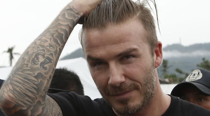 David Beckham&#039;ı hiç böyle görmediniz!