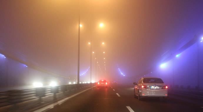 İstanbul&#039;da yoğun sis seferleri tekrar iptal etti!