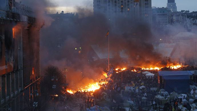 Kiev savaş alanına döndü! Ölü sayısı 25&#039;e yükseldi