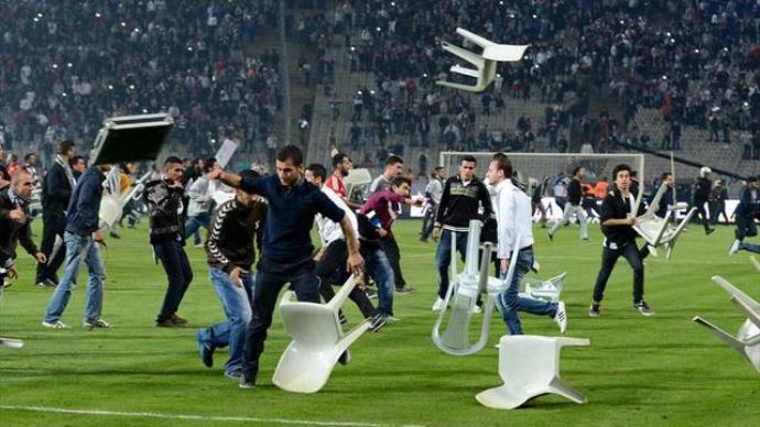 Beşiktaş&#039;ta derbi öncesi kutlama