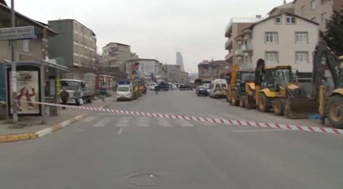 Ataşehir&#039;de korkutan doğalgaz patlaması