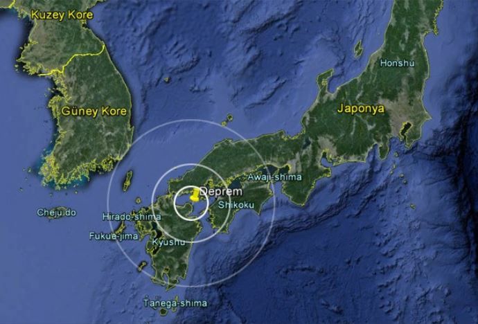 Japonya&#039;da 6,3 büyüklüğünde deprem oldu