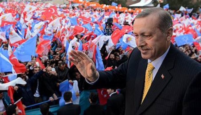 Mitingde Erdoğan&#039;ı duygulandıran an