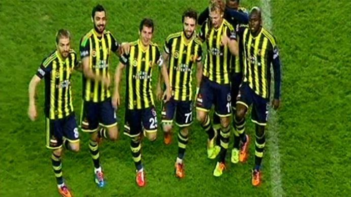 Fener Kayseri maçındaki gole &#039;Hamamam sınıfı&#039; sevinci