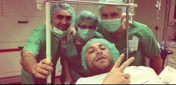 Gökhan Töre&#039;den ameliyat selfie&#039;si
