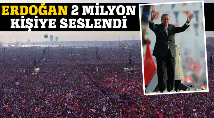 AK Parti&#039;nin İstanbul mitingi