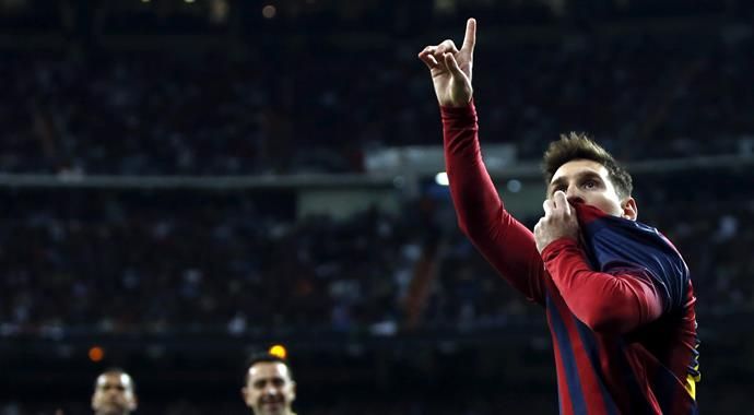 Messi, El Clasico&#039;larda rekor kırdı!