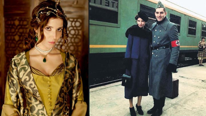 Selma Ergeç yeni filmi için Nazi kampına girdi
