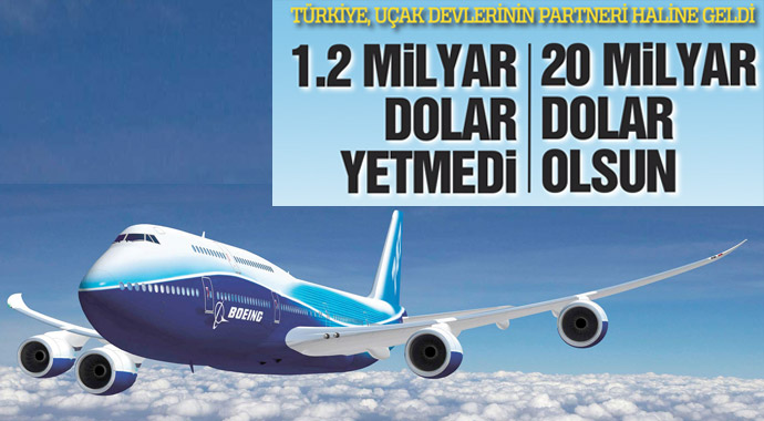 Türkiye uçak devlerinin partneri haline geldi!