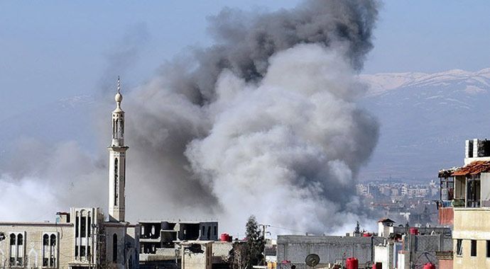 Esad, misket bombalarıyla ölüm yağdırıyor