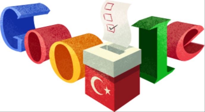 2014 yerel seçimlerine özel Doodle, işte Google&#039;un o sürprizi