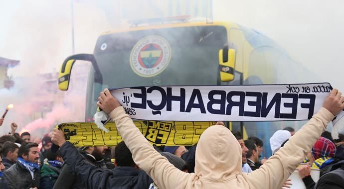 Fenerbahçe kafilesi Trabzon&#039;da
