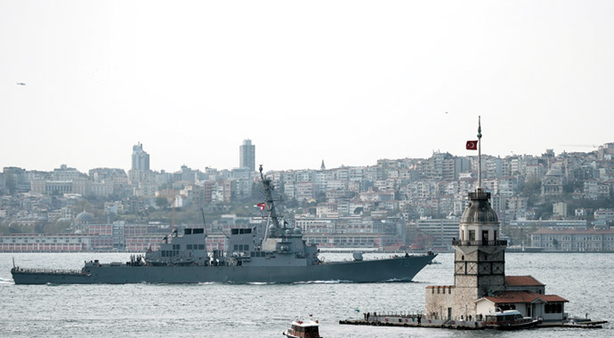 Karadeniz&#039;de donanmalarla mesaj savaşı