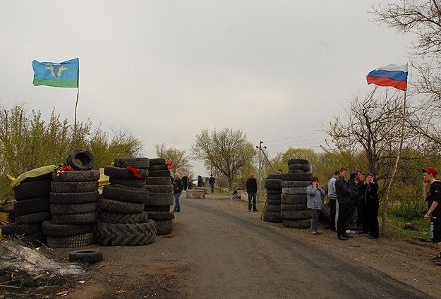 Çatışmalardan sonra Slavyansk&#039;ta sokağa çıkma yasağı ilan edildi
