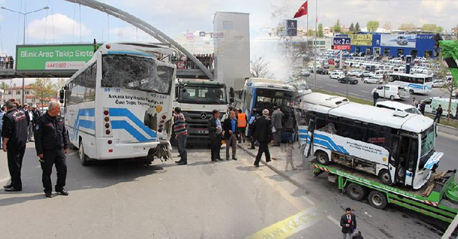 Ankara&#039;daki kazanın bilançosu: 3 ölü, 6&#039;sı ağır 20 yaralı