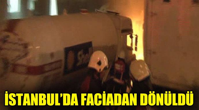 FLAŞ! İstanbul&#039;da tanker patlaması - İZLE