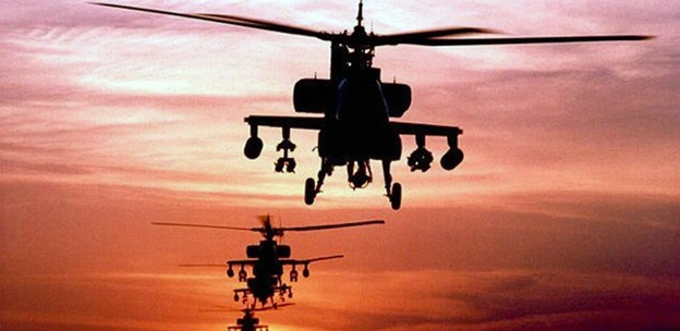 Amerika 10 Apaçi helikopteri gönderiyor!