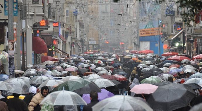 Dikkat! Bugün İstanbul&#039;da yağmur yağacak