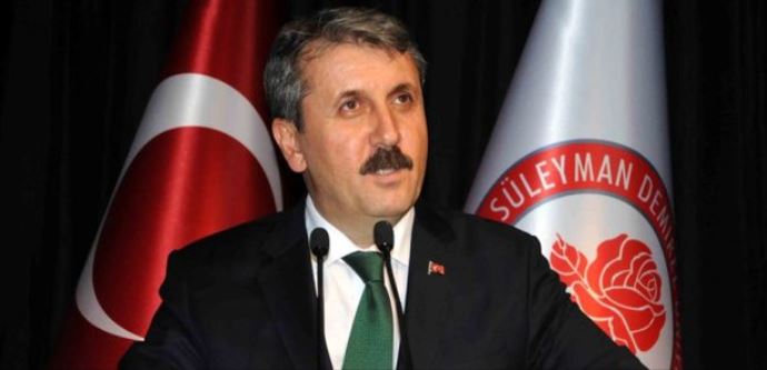 Mustafa Destici: Madende Türk işçi çalıştırılmamalı