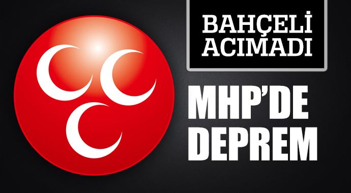 MHP İstanbul yönetimine şok!