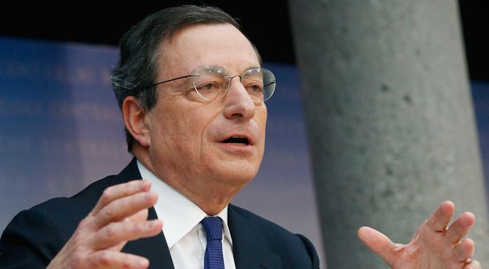 Draghi: Avro Bölgesi deflasyona karşı para basmaya hazır