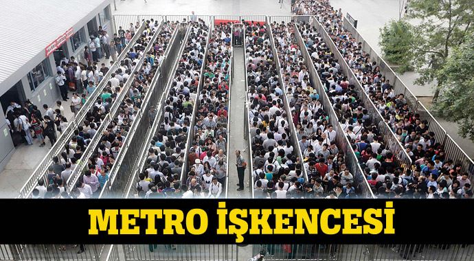 Metro işkencesi
