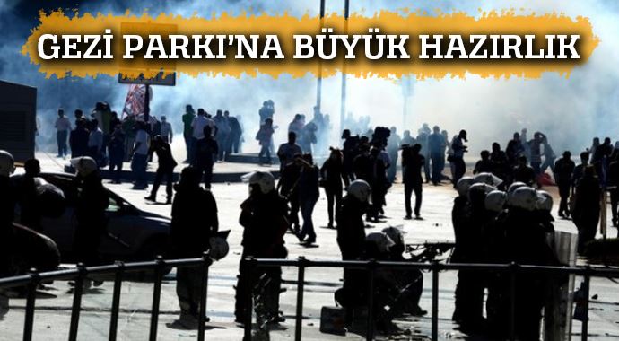 Gezi Parkı&#039;na büyük hazırlık!