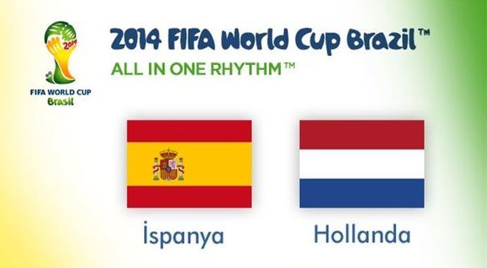 İspanya - Hollanda: 1-5