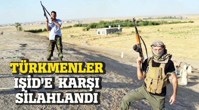 Türkmenler IŞİD&#039;e karşı sIlahlanıyor