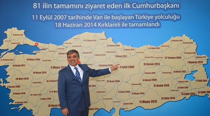 Abdullah Gül, Cumhuriyet tarihinde rekor kırdı