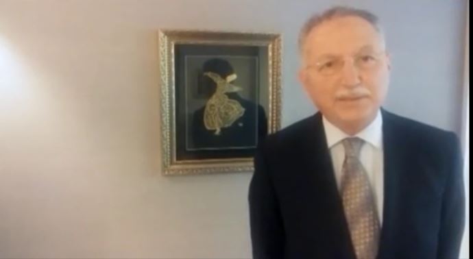 Ekmeleddin İhsanoğlu&#039;ndan videolu duyuru