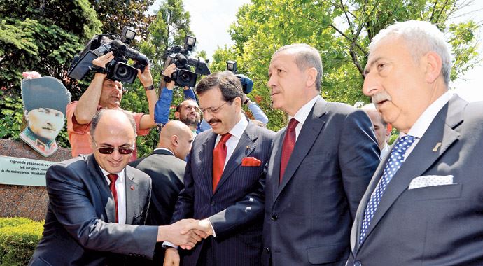 Erdoğan, Odalar&#039;a &#039;aday&#039;ı sordu