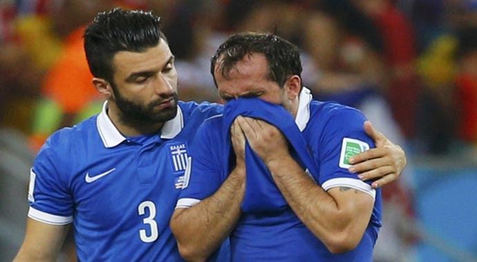 Yunanistan Dünya Kupası&#039;na ağlıyor