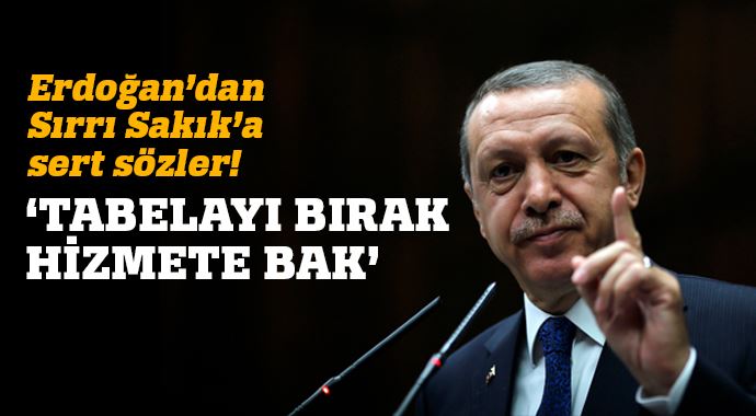 Başbakan Erdoğan&#039;dan sert sözler!