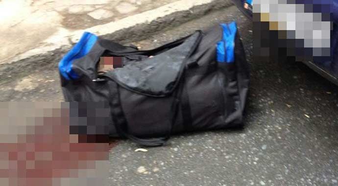 Sokaktaki çantadan çıkan parçalanmış cesedin kimliği belli oldu