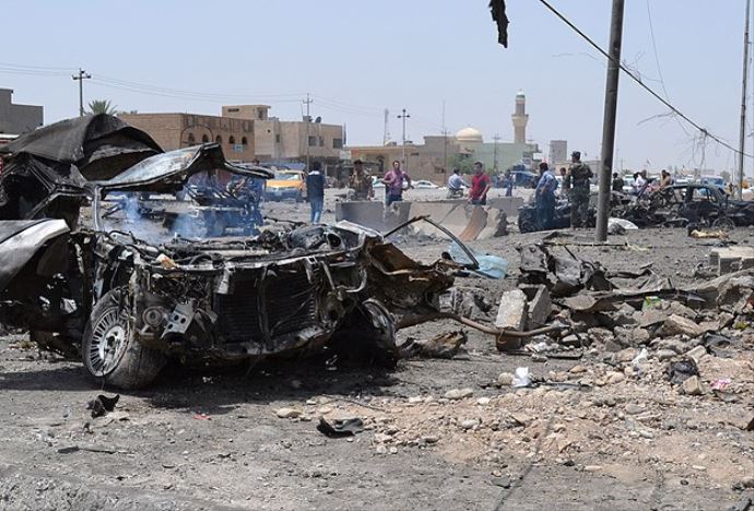 Irak&#039;taki patlamalarda 20 kişi can verdi, 110 yaralı var