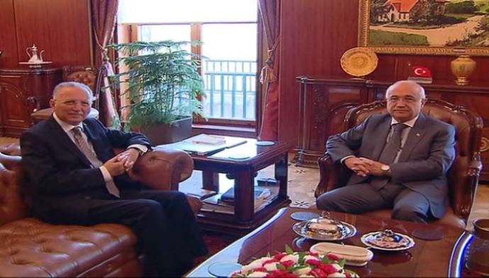Ekmeleddin İhsanoğlu, Cemil Çiçek&#039;le görüştü