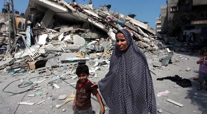 Gazze&#039;de ölü sayısı 645&#039;e yükseldi