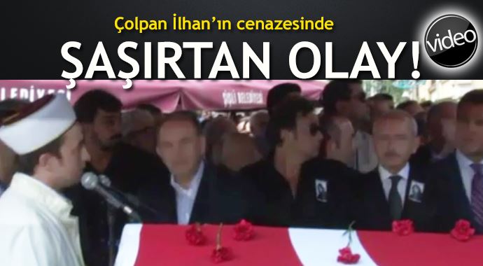 Cenazede Çolpan İlhan&#039;a hakkını helal etmedi