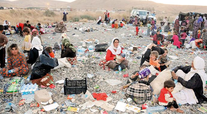 2 bin Yezidi geldi, Türkiye Duhok&#039;a kamp kuruyor