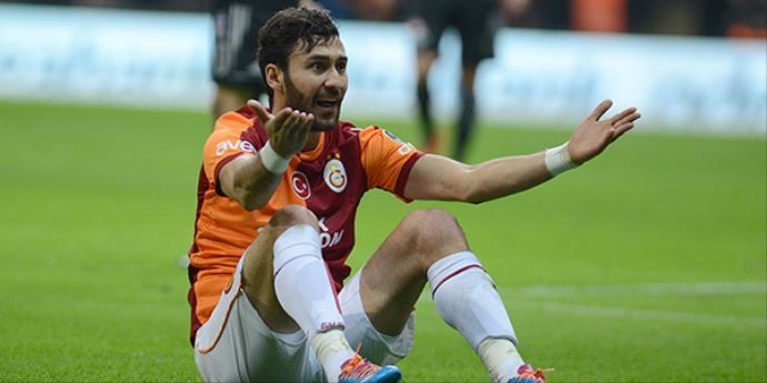 Galatasaray&#039;da Veysel Sarı sevinci