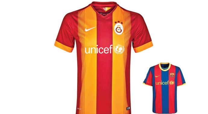 Galatasaray formasına Barcelona modeli