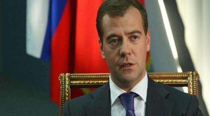 Medvedev Türk firmanın şantiyesinde